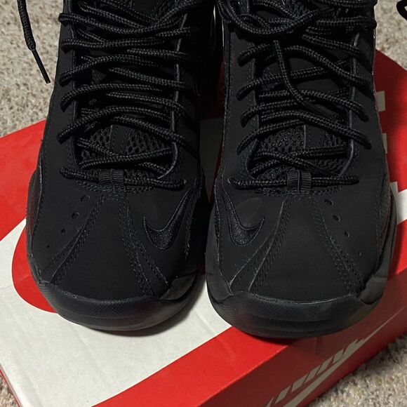 Nike Shoes Mens Size 6 Air Total Max Uptempo Sneakers Black Varsity Red Bred main image 13